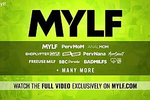 Slutty milf neighbor seduces by pool bikini pulled aside for sloppy fuck