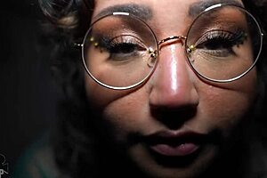 Peachie Garcia Rides Gibby the Clown's Monster BBC in Library Slut Fest