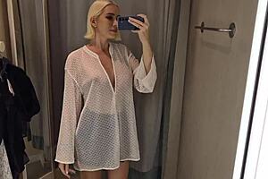 i slip into see-through outfits in mall fitting room