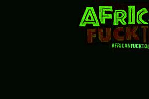 this amateur black babe with big tits and bubble butt gets anal pounded doggystyle hard