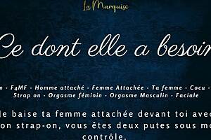 French couple delves into intense femdom humiliation play together