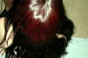 Watch my submissive wife suck neighbor cock while husband waits