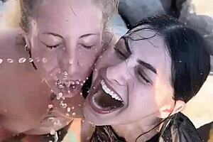 hey, holidays in barcelona with kaitlyn katsaros mean wild outdoor slave play