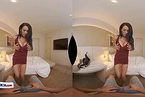 Kenzie Anne Tittyfucks and Swallows in Naughty Office POV