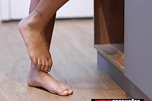 I crave riding his thick cock as Floripa's skinny redhead