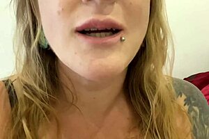 Curvy Tattooed Milf Swallows Gummy Bears In Dirty Vore Fetish Talk