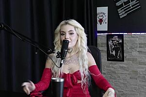 kyra sex in sheer red: fisting fetish, puking on cock, gangbang face cumshot? 💦🤮