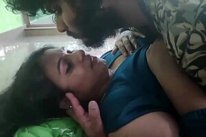 Sweet Kisses and Gentle Bedroom Touches Delight Couple!