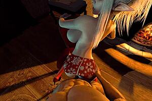 Hard Christmas Anal Hentai 3D Uncensored Big Tits Ass Pounding Episode 1