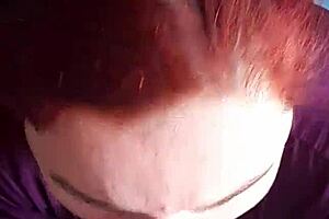 curvy european bbw worships monster cock with deep sucks ending in explosive facial