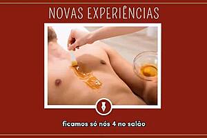 hey babe this naughty waxing session got so wild and freaky