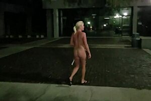 Who needs clothes when public nights hide such naughty housewife secrets?