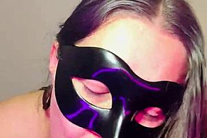 Chubby latina milf masturbates her big ass in sheer teasing video