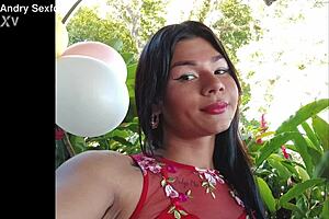 ts angelique unveils her latina transsexual private life