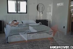 bold brunette bends over wet shower ass for hardcore pounding