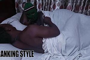 My sugar mummy softly turns off the light in the room