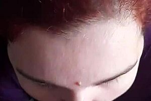 curvy european bbw worships monster cock with deep sucks ending in explosive facial