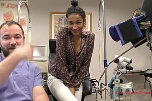 Miss Mars Nurse Tests Orgasm Limits with Vibrator in Hospital