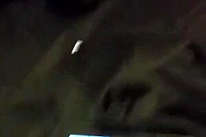 stroking hard over my wife's sexy panties explosion