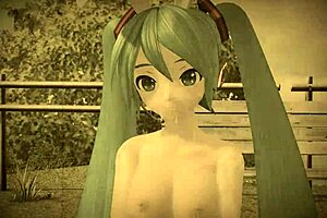hatsune miku nude mod bunny costume big tits ass pussy fully exposed