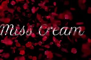 MISS CREAMY handjobs cock stormy beach public orgasm