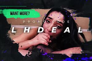 Big titted brunette's bubble butt slammed relentlessly in hardcore pounding