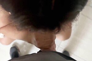 Shower Voyeur Turns into Raw Creampie Pounding