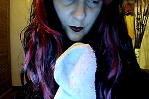 imagine dirty socks filling your mouth for that intimate worship thrill