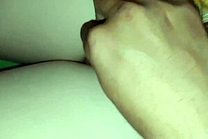 Petite student sneaks nighttime pounding from her horny older lover!