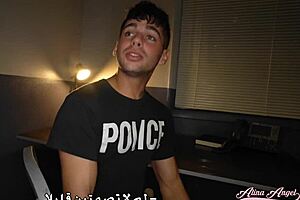 arabic milf whore alina angel fucked hard by cop in jail