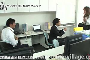 熟女保険レディ相浦茉莉花の絶頂中出し契約テク!