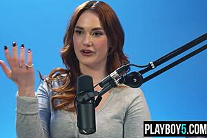 Chubby Redhead BBW Milf Siri Fingers Hairy Pussy to Orgasm.