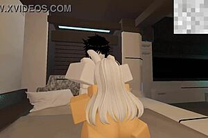 slut takes random cock pounding in roblox world 02