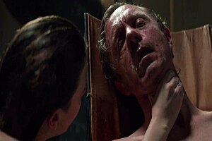 pearl teases with her curves falling for the scarecrow's thick rod softly