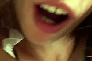 POV drills petite Candie Cross's tiny narrow ass doggystyle until creamy facial cumshot ruins her.