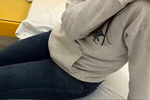 take cute young babe to motel she DRAIN MY BALLS riding cock hard