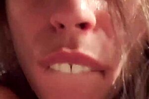 POV drills petite Candie Cross's tiny narrow ass doggystyle until creamy facial cumshot ruins her.