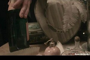 Tinarie van Wyk-Loots flashes big tits in steamy car topless scene