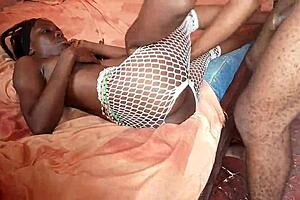 skinny beauty begs for deep creampie inside her