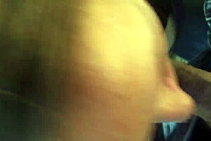 married bride teases with her eager oral skills