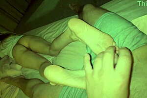 naive teen's tight pussy gapes from deep anal choking cum