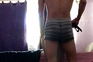 blindfolded petite latina slurps huge cock deepthroat creampie