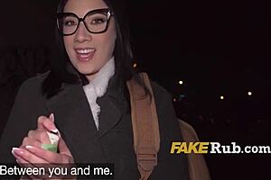 barcelona med student picked up for outdoor public fuck interview and ride