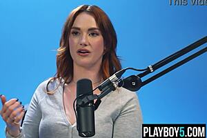 Chubby Redhead BBW Milf Siri Fingers Hairy Pussy to Orgasm.