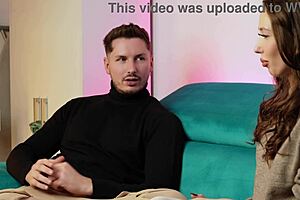 Skinny housewife caught teasing neighbors goes all submissive way