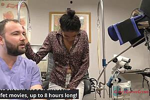 Miss Mars Nurse Tests Orgasm Limits with Vibrator in Hospital