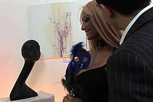 i'm elegant blonde milf big tits gettin fucke hard by monster cock on coachh