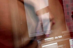 i'm in the shower fingering myself but this redhead joins for hot lesbian scissoring ugh