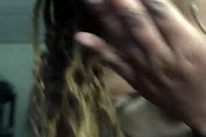 sexy ebony babe rides dildo making her creamy pussy squirt solo