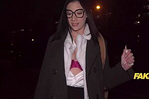 barcelona med student picked up for outdoor public fuck interview and ride